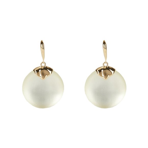 ALEXIS BITTAR Circle Drop Leverback Earrings - Picture 3 of 6